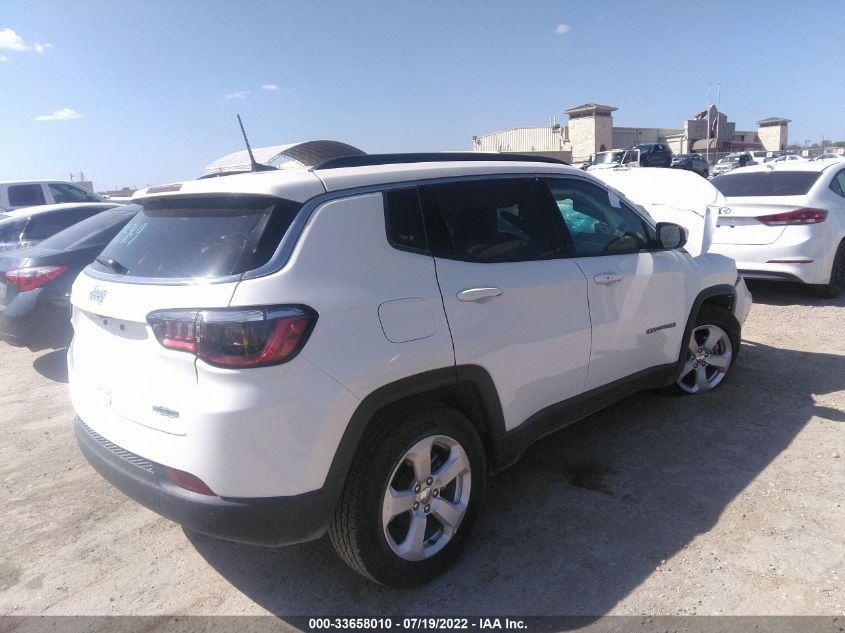 2021 JEEP COMPASS LATITUDE VIN: 3C4NJCBB0MT592124