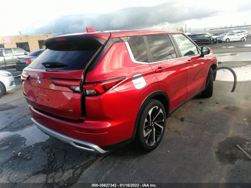 2022 MITSUBISHI OUTLANDER SE VIN: JA4J3UA87NZ026292