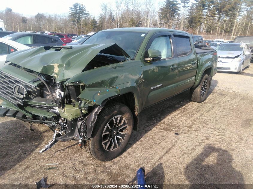 2022 TOYOTA TACOMA 4WD SR/SR5/TRD SPORT VIN: 3TYCZ5AN4NT058681