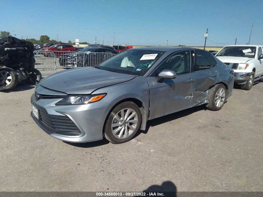 2022 TOYOTA CAMRY LE VIN: 4T1C11AK6NU646526