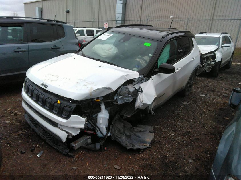 2022 JEEP COMPASS ALTITUDE VIN: 3C4NJDBB9NT171512