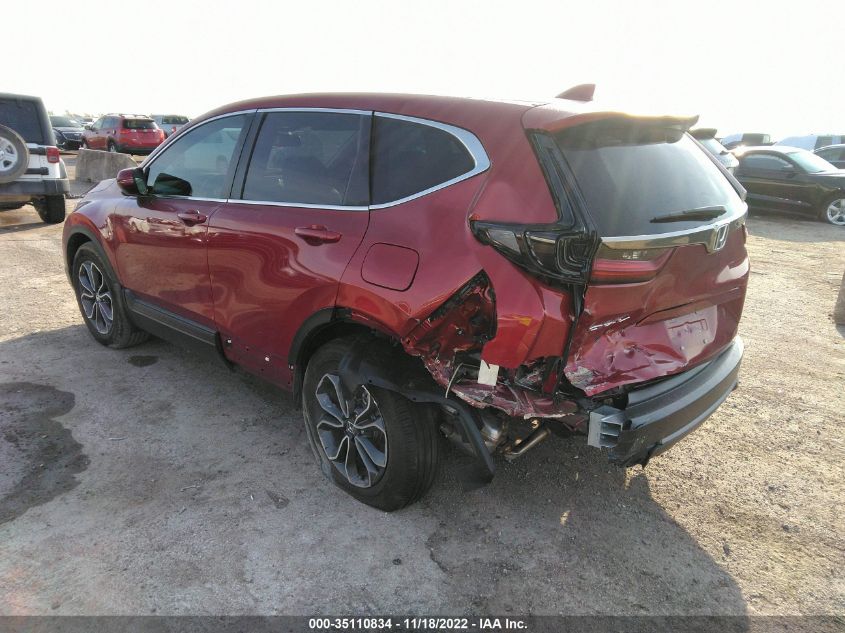 2022 HONDA CR-V EX-L VIN: 7FARW1H87NE005831