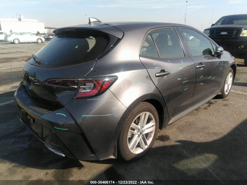 2022 TOYOTA COROLLA HATCHBACK SE/NIGHTSHADE/XSE VIN: JTND4MBE4N3179215