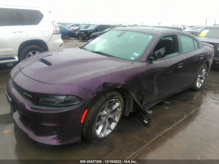 2020 DODGE CHARGER GT VIN: 2C3CDXHG1LH197857