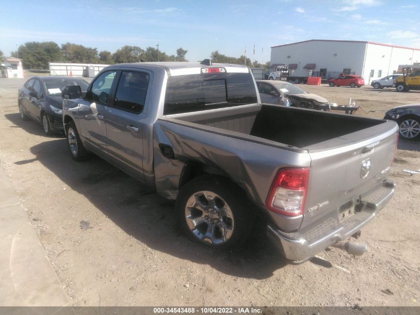 2021 RAM 1500 LONE STAR VIN: 1C6SRFFT7MN778444