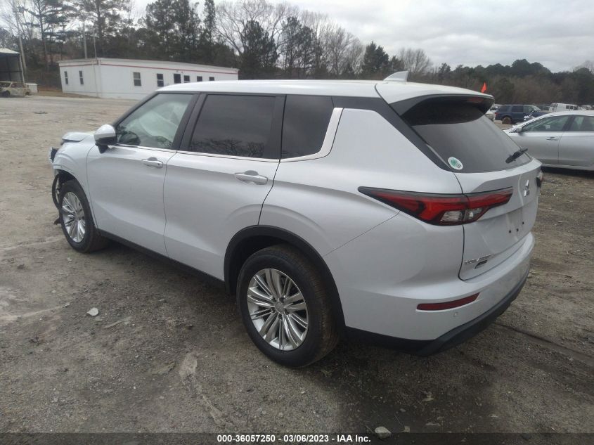 2022 MITSUBISHI OUTLANDER ES VIN: JA4J3TA8XNZ023428