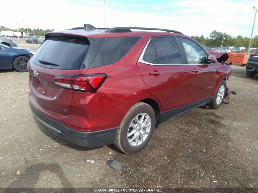 2022 CHEVROLET EQUINOX LT VIN: 3GNAXKEV5NL211406
