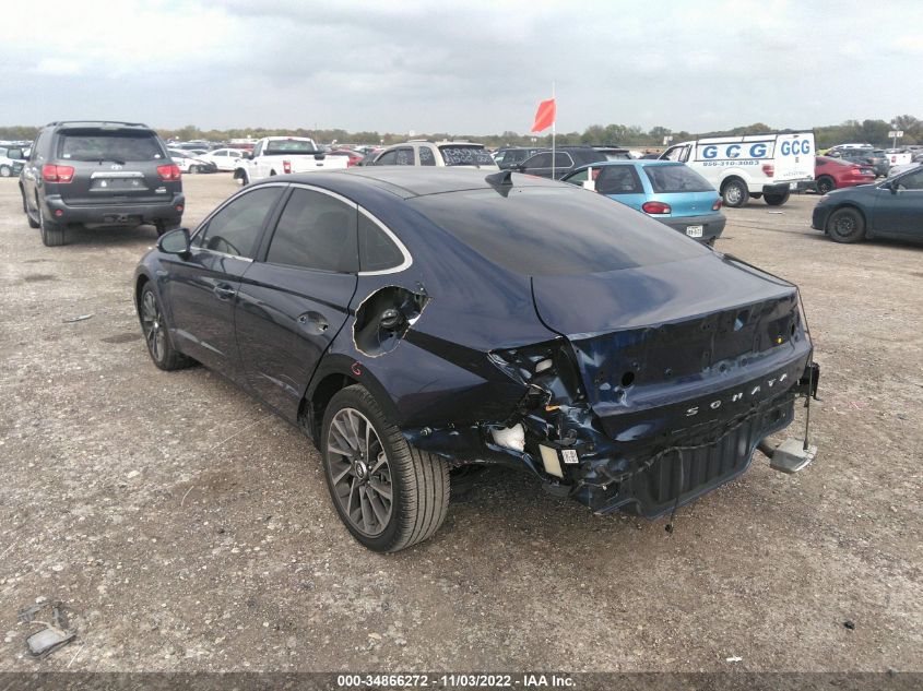 2021 HYUNDAI SONATA LIMITED VIN: 5NPEH4J27MH128928