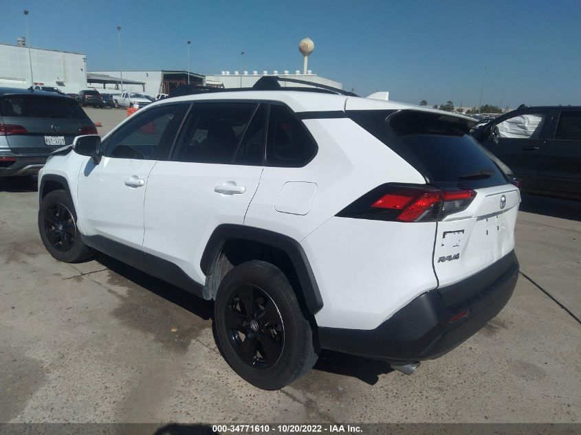 2020 TOYOTA RAV4 XLE VIN: 2T3W1RFV8LW076015