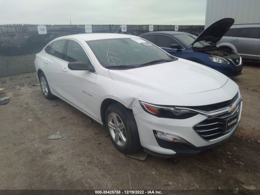2021 CHEVROLET MALIBU LS VIN: 1G1ZB5ST9MF039610
