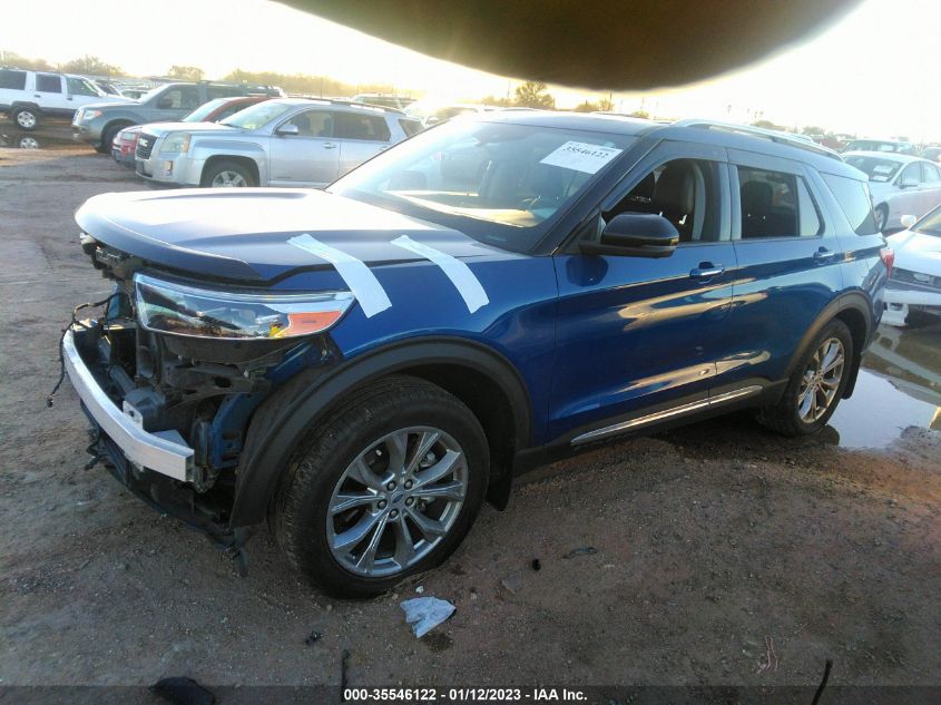 2021 FORD EXPLORER LIMITED VIN: 1FMSK7FHXMGB21104