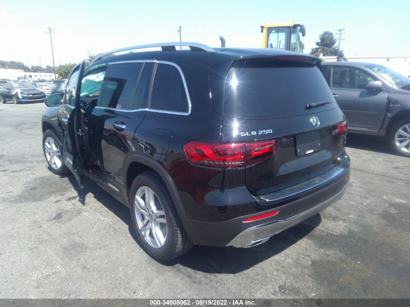 2021 MERCEDES-BENZ GLB GLB 250 VIN: W1N4M4GB4MW110078