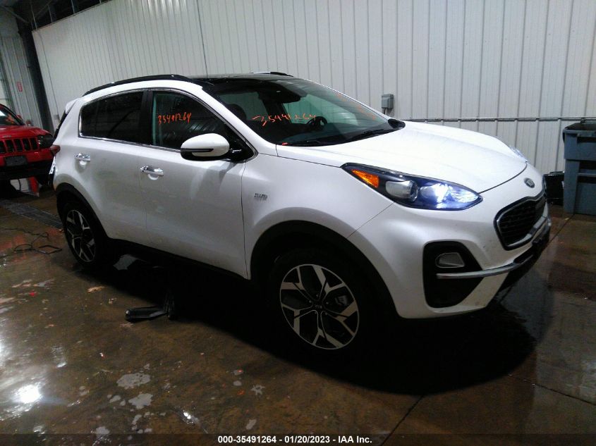 2022 KIA SPORTAGE EX VIN: KNDPNCAC6N7990421