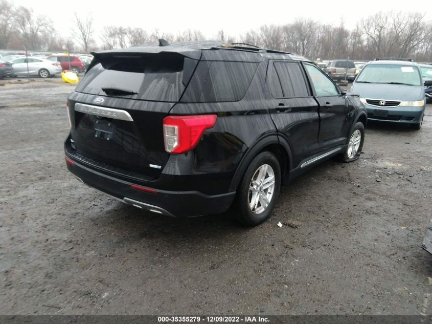 2020 FORD EXPLORER XLT VIN: 1FMSK8DH4LGD04277