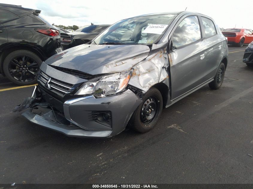 2022 MITSUBISHI MIRAGE ES/LE VIN: ML32AUHJ2NH008364