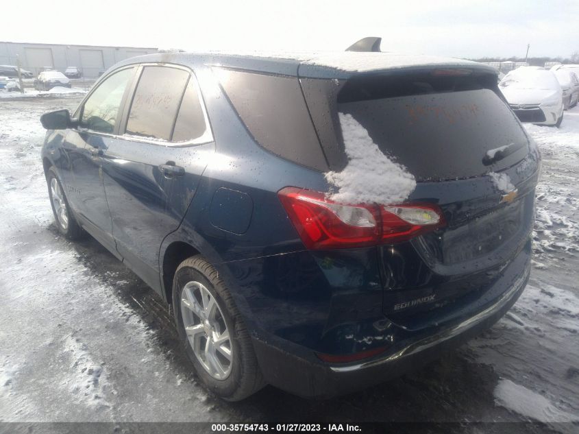 2021 CHEVROLET EQUINOX LT VIN: 3GNAXUEV3ML352422