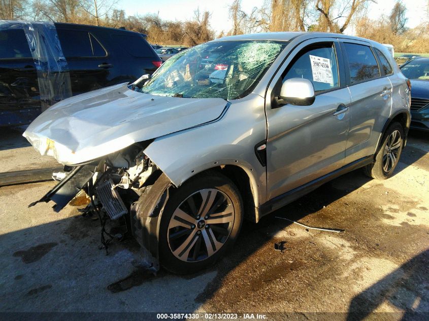 2022 MITSUBISHI OUTLANDER SPORT ES/LE/S/BE VIN: JA4APUAU2NU002917