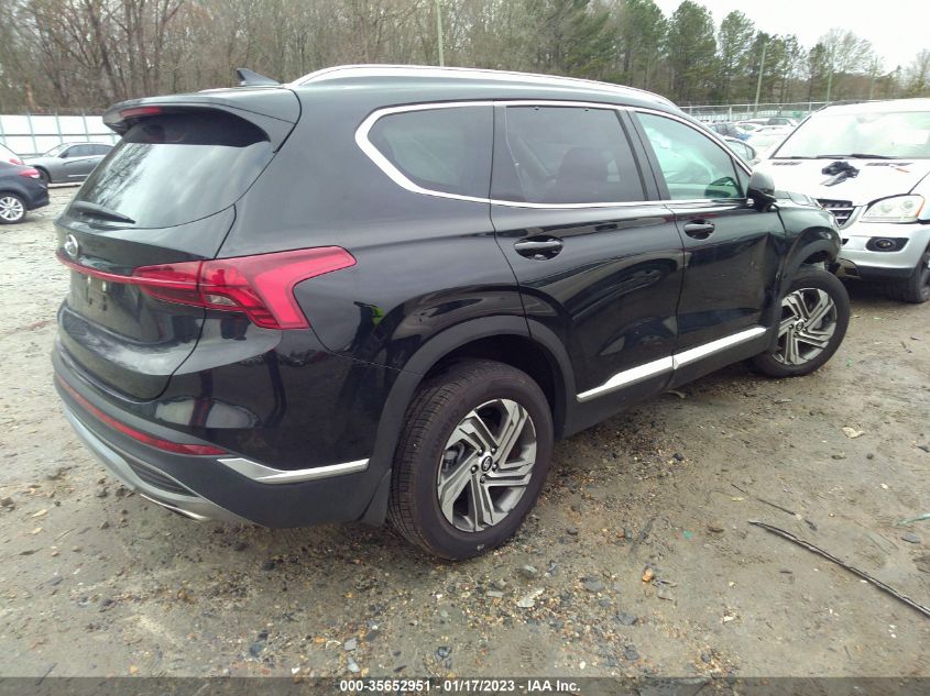 2022 HYUNDAI SANTA FE SEL VIN: 5NMS24AJ9NH409462
