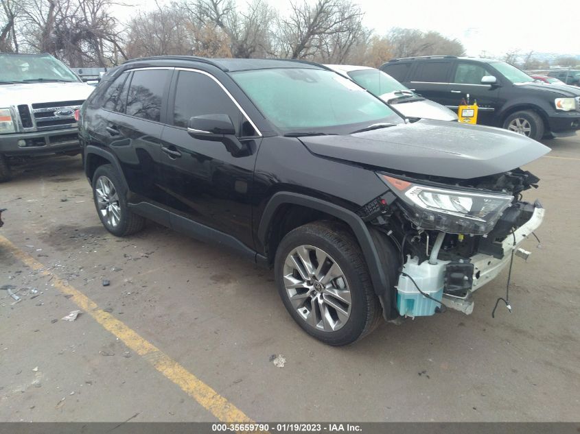 2021 TOYOTA RAV4 XLE PREMIUM VIN: 2T3A1RFV6MC184663