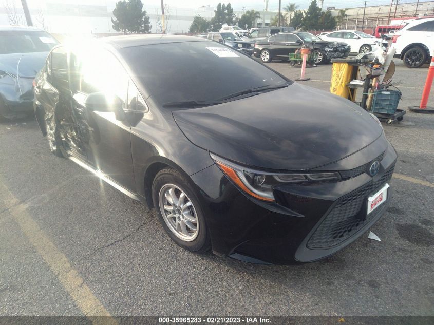 2022 TOYOTA COROLLA HYBRID LE VIN: JTDEAMDE3NJ041269