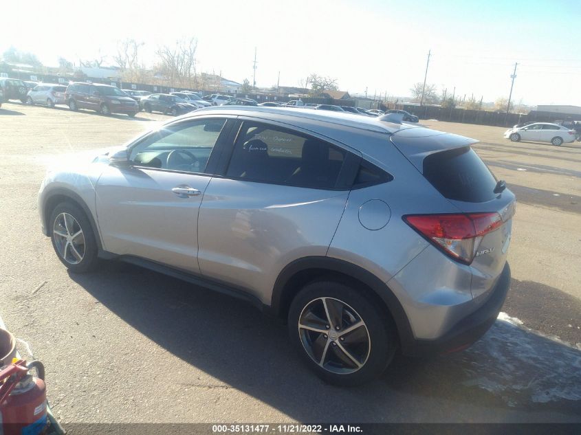 2022 HONDA HR-V EX VIN: 3CZRU6H53NM766821