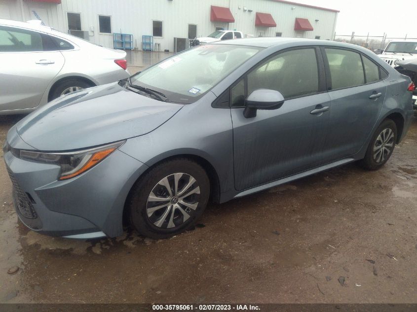 2022 TOYOTA COROLLA HYBRID LE VIN: JTDEAMDE7NJ048628