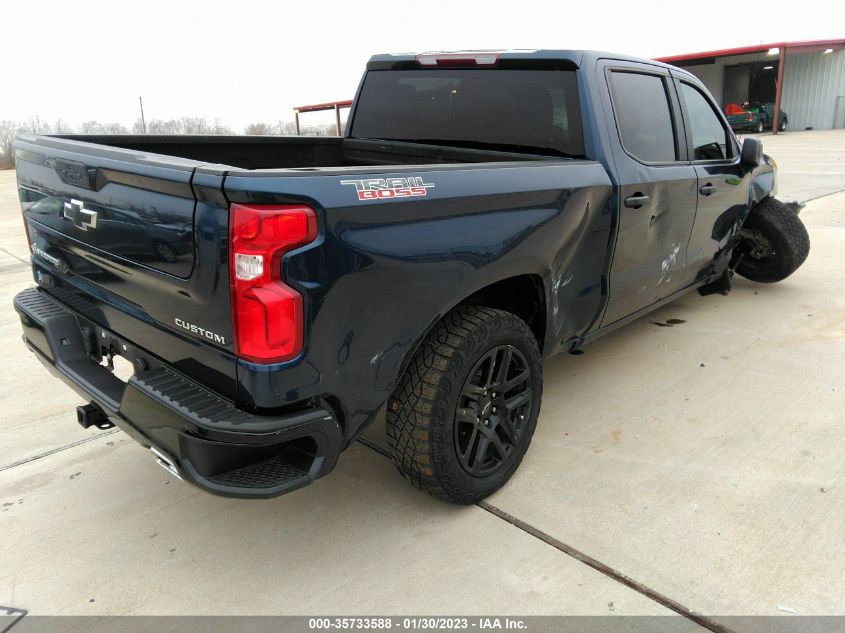 2021 CHEVROLET SILVERADO 1500 CUSTOM TRAIL BOSS VIN: 3GCPYCEF2MG314921