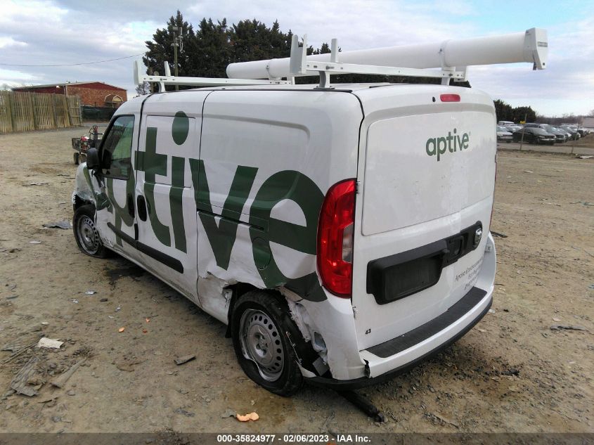 2022 RAM PROMASTER CITY TRADESMAN VIN: ZFB636VP7N6V99657