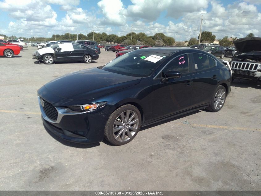 2021 MAZDA MAZDA3 SEDAN SELECT VIN: JM1BPABL2M1334029