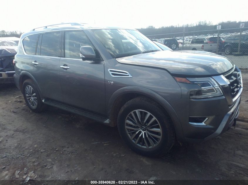 2022 NISSAN ARMADA SL VIN: JN8AY2BD4N9677455