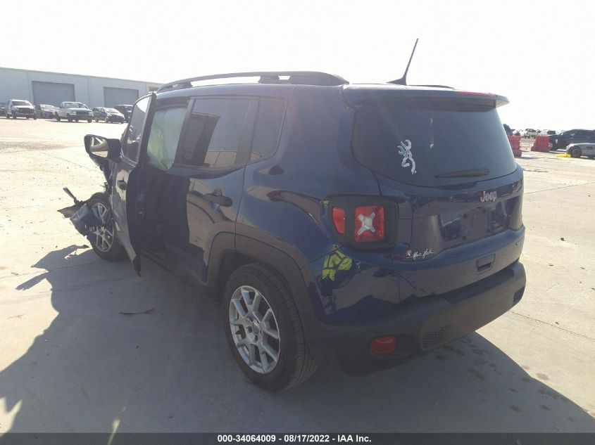 2021 JEEP RENEGADE SPORT VIN: ZACNJCAB1MPM16866
