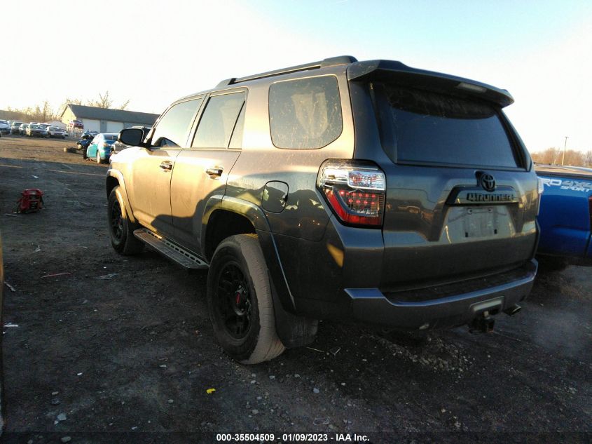 2021 TOYOTA 4RUNNER VENTURE VIN: JTEHU5JR5M5926755