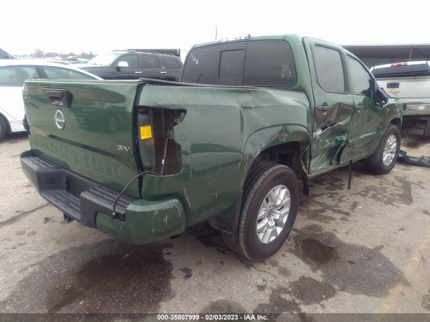 2022 NISSAN FRONTIER SV VIN: 1N6ED1EJ3NN687161
