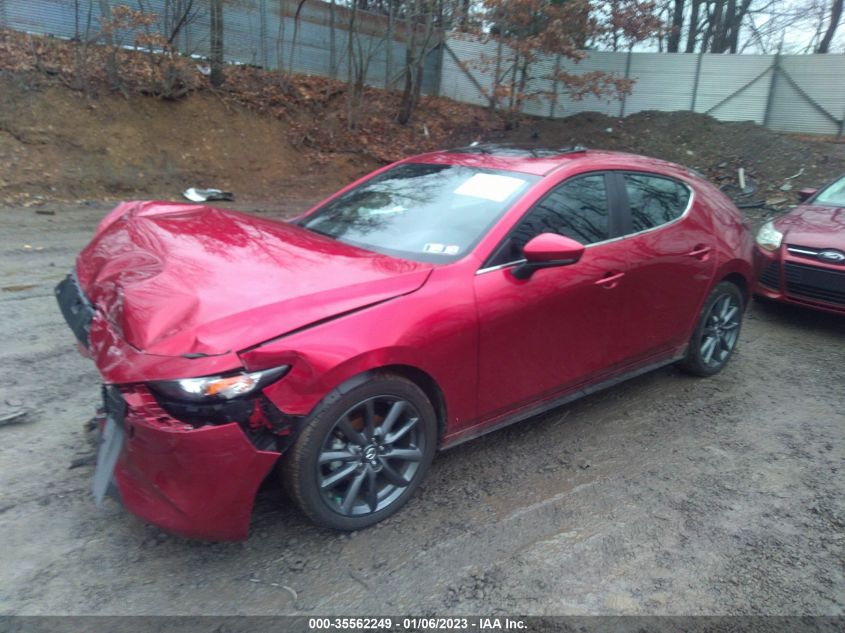 2022 MAZDA MAZDA3 HATCHBACK PREFERRED VIN: JM1BPALL6N1501105