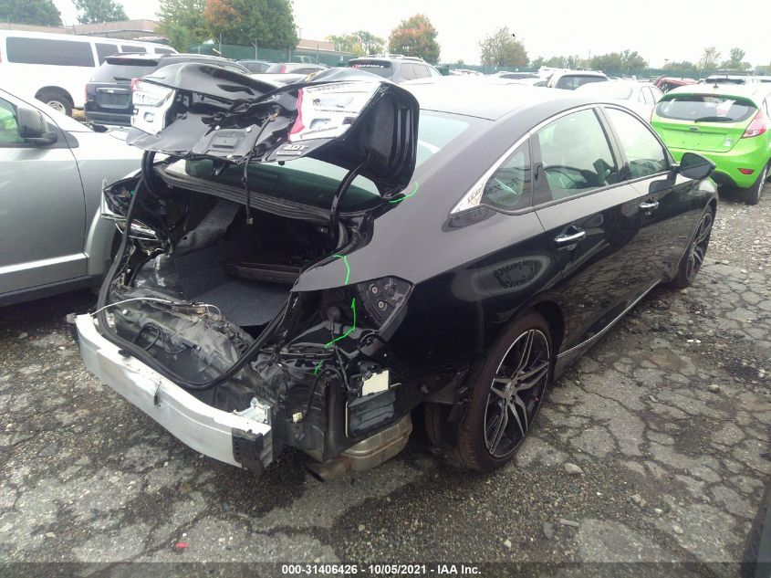 2021 HONDA ACCORD SEDAN TOURING VIN: 1HGCV2F92MA000776