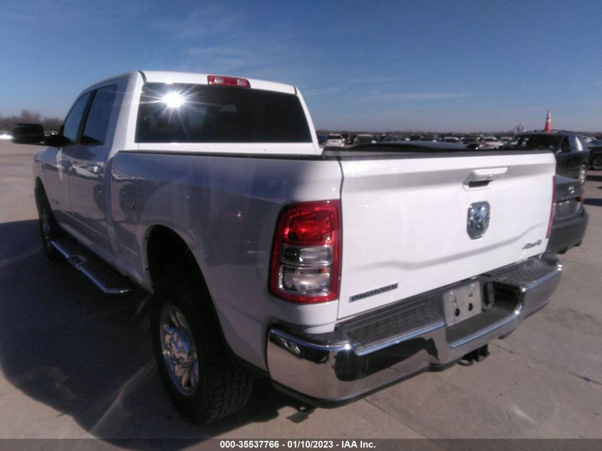 2021 RAM 2500 BIG HORN VIN: 3C6UR5DLXMG554292
