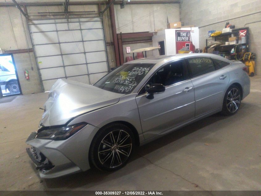 2022 TOYOTA AVALON TOURING VIN: 4T1HZ1FB5NU076431