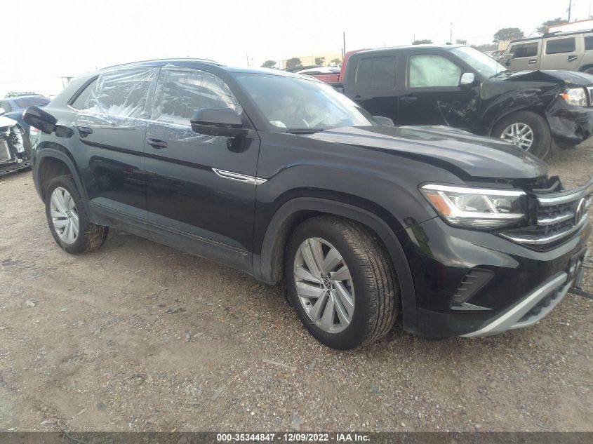 2022 VOLKSWAGEN ATLAS CROSS SPORT 3.6L V6 SE W/TECHNOLOGY VIN: 1V2JE2CA2NC227555