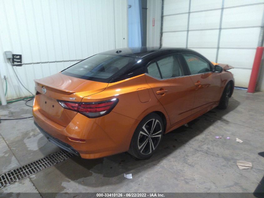 2021 NISSAN SENTRA SR VIN: 3N1AB8DVXMY231618