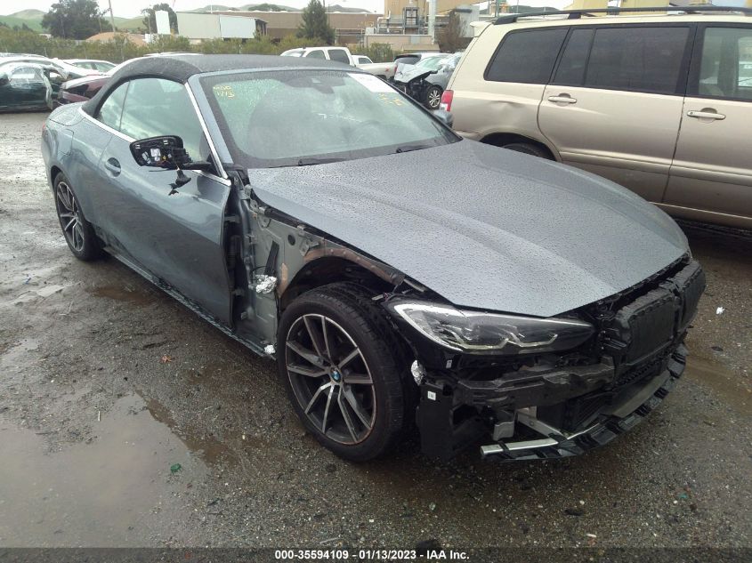 2021 BMW 4 SERIES 430I VIN: WBA23AT07MCG93767