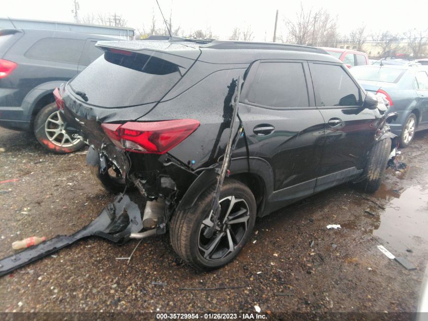 2022 CHEVROLET TRAILBLAZER RS VIN: KL79MTSL2NB008033