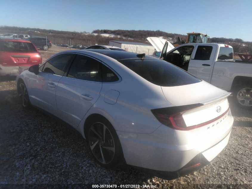2022 HYUNDAI SONATA SEL PLUS VIN: 5NPEJ4J24NH137835