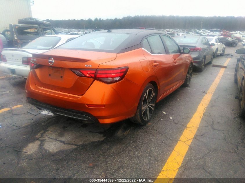 2021 NISSAN SENTRA SR VIN: 3N1AB8DV1MY319506