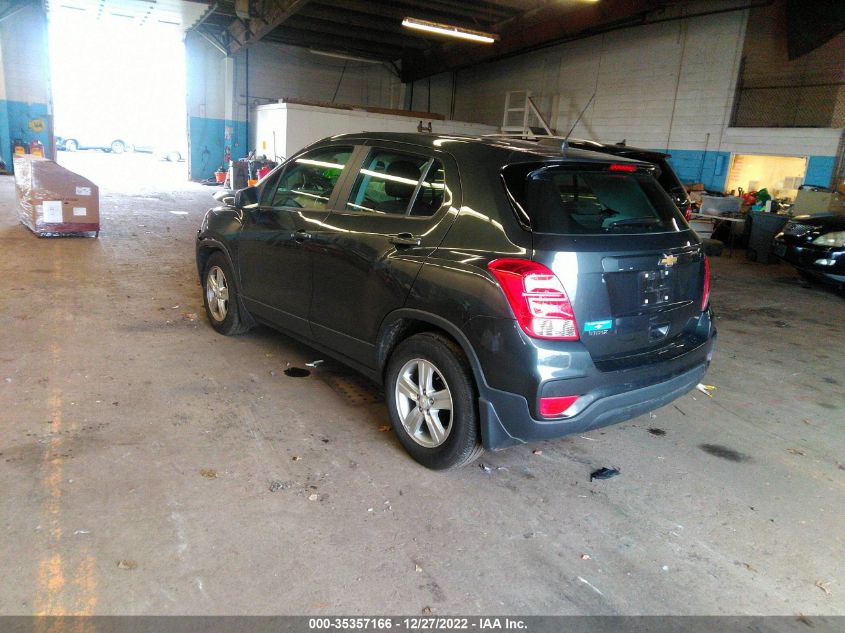 2020 CHEVROLET TRAX LS VIN: 3GNCJKSB7LL211814