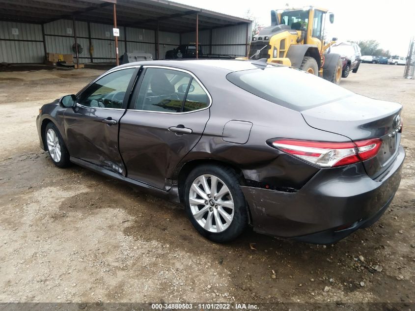 2020 TOYOTA CAMRY LE VIN: 4T1L11AK0LU937522
