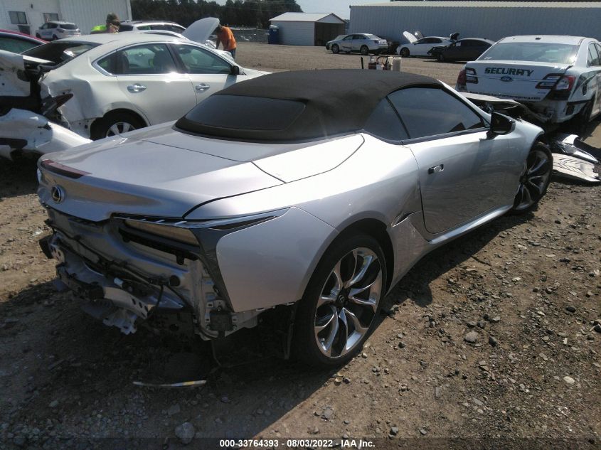 2021 LEXUS LC LC 500 VIN: JTHKPAAY0MA103349