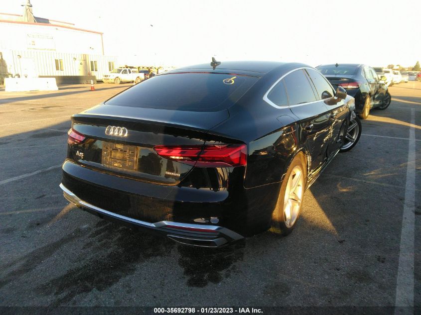 2021 AUDI A5 SPORTBACK S LINE PREMIUM VIN: WAUDACF55MA014217
