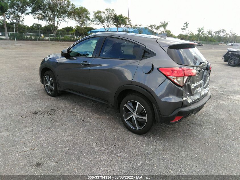 2022 HONDA HR-V EX VIN: 3CZRU6H55NM704336