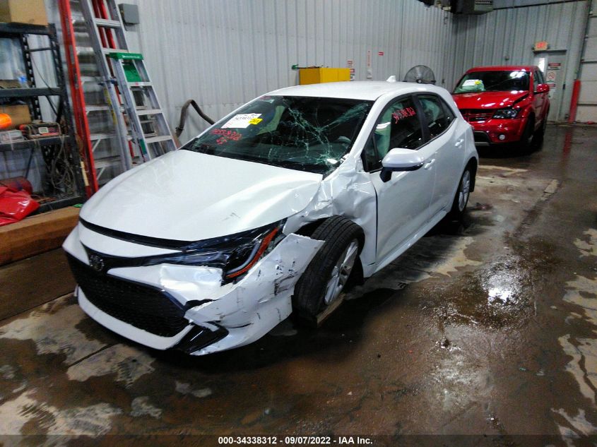 2022 TOYOTA COROLLA HATCHBACK SE/NIGHTSHADE/XSE VIN: JTND4MBEXN3179560