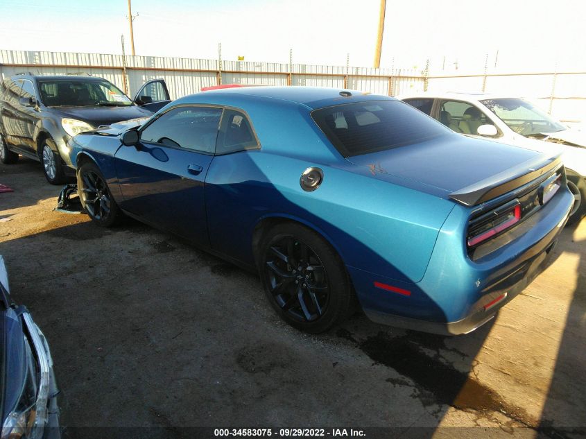 2021 DODGE CHALLENGER SXT VIN: 2C3CDZAG8MH555916